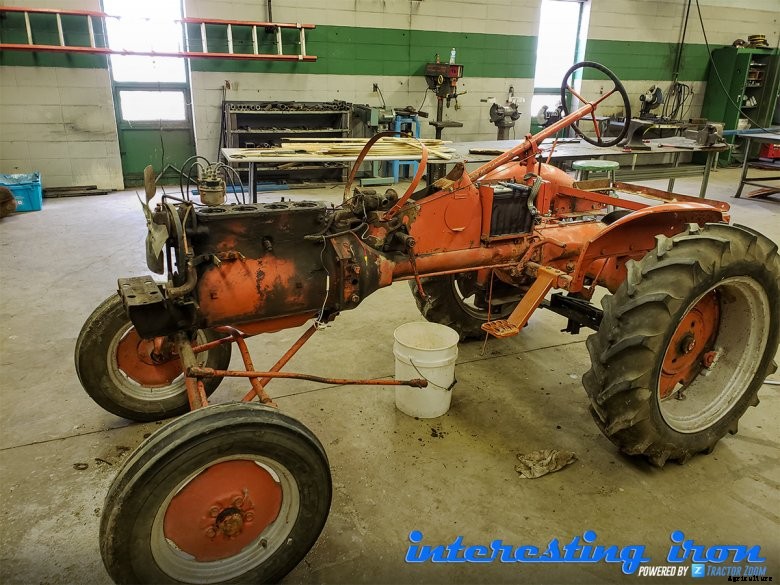 FFA Allis being restored